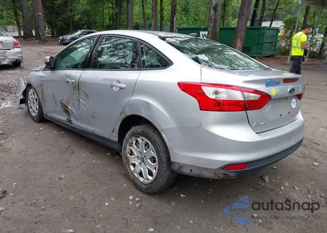 2012 Ford Focus Se из США, поврежденный, VIN 1FAHP3F23CL299176